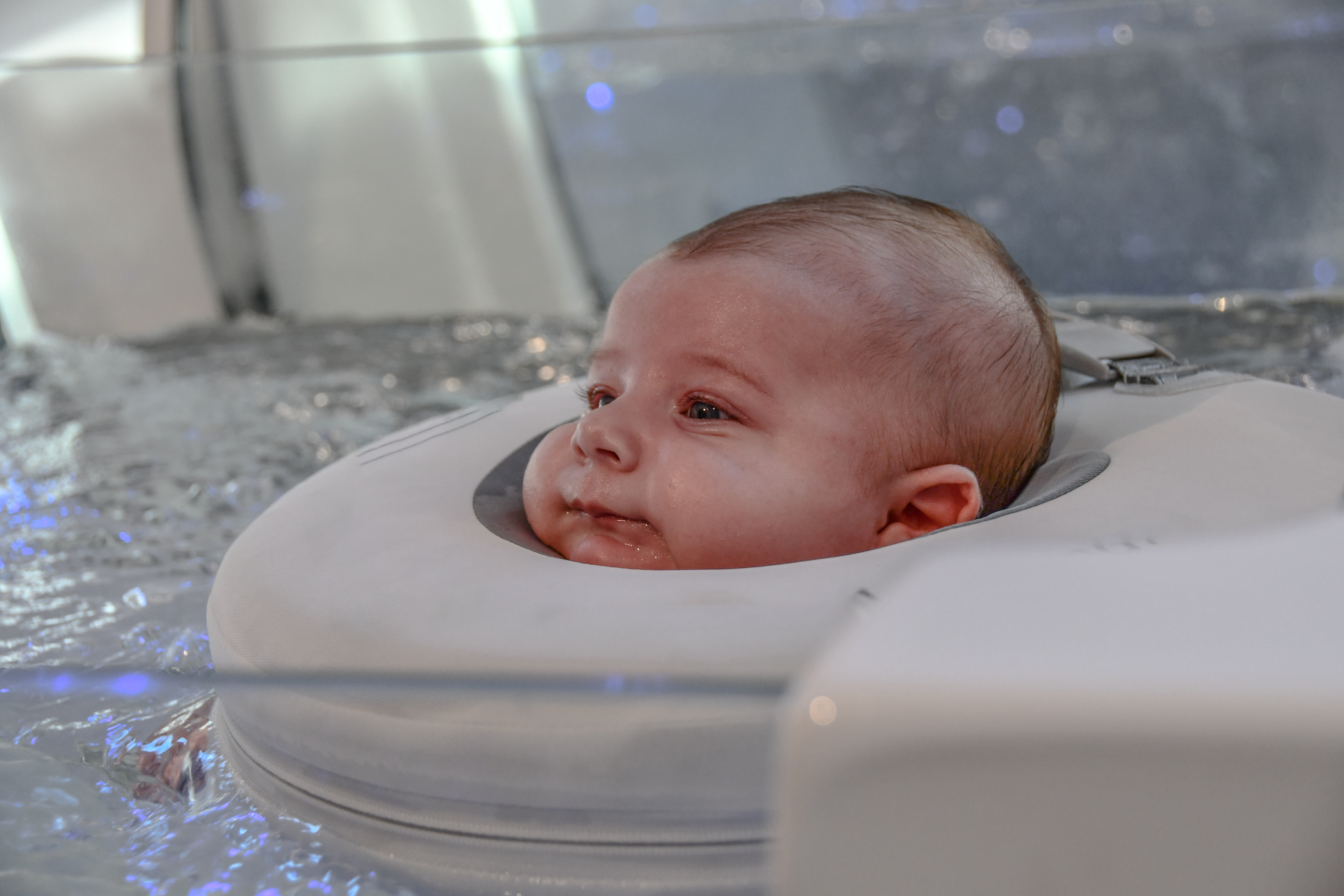 Binnenkant babyspa